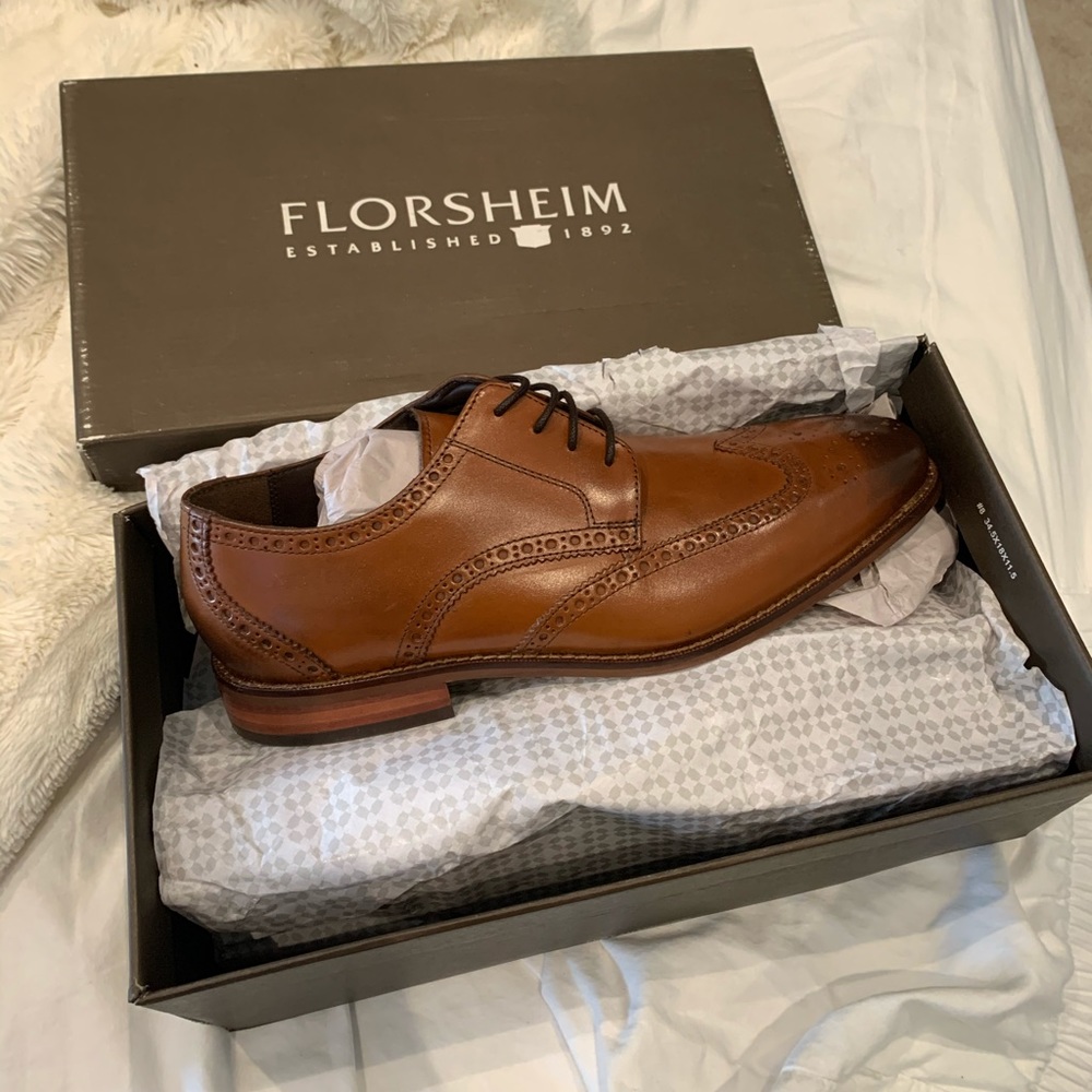 Men’s Florsheim dress shoes NIB sz 9